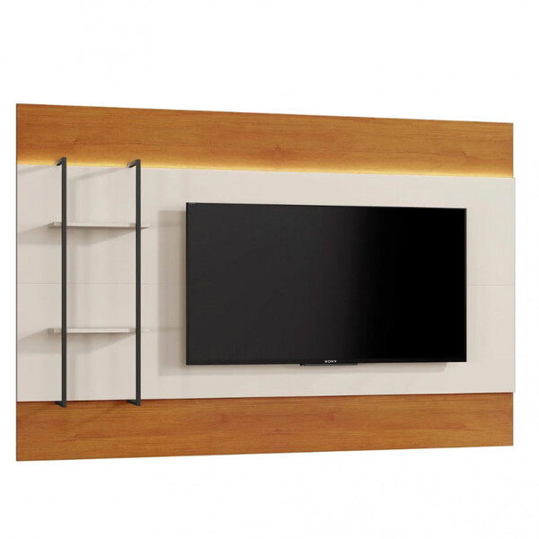 Rack Para Tv 75 Ripado 1 Porta Ravena Mavaular