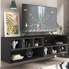 Rack Para Tv 75" Suspenso Com Nichos Jazz Multimóveis Mp1021