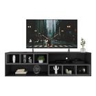 Rack Para Tv 75" Suspenso Com Nichos Jazz Multimóveis Mp1021