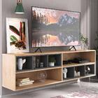 Rack Para Tv 75" Suspenso Com Nichos Jazz Multimóveis Mp1021