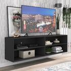 Rack Para Tv 75" Suspenso Jazz Multimóveis Mp1016 Preto
