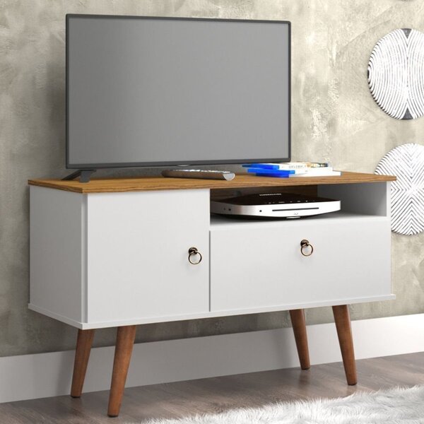 Rack Para Tv Até 32 Polegadas 2 Portas Yan Retrô Demolição  B