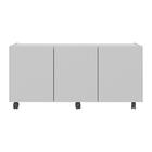 Rack Para Tv Até 32 Polegadas Com 3 Portas E Rodízios Multimó