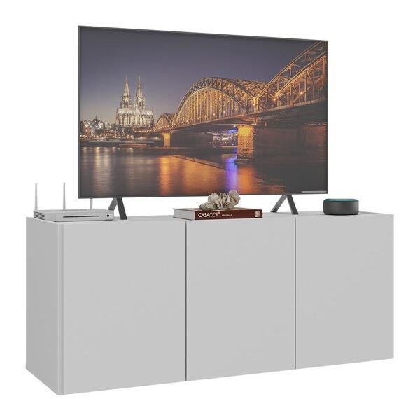 Rack Para Tv Até 32 Polegadas Com 3 Portas Suspenso Multimóve