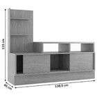 Rack Para Tv Até 39 Polegadas Trues 2 Portas 2 Prateleiras Me