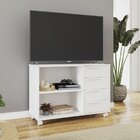 Rack Para Tv Até 40 Polegadas 1 Prateleira 4 Gavetas Branco B