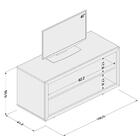 Rack Para Tv Até 40 Polegadas 2 Nichos Politorno Cairo Olive