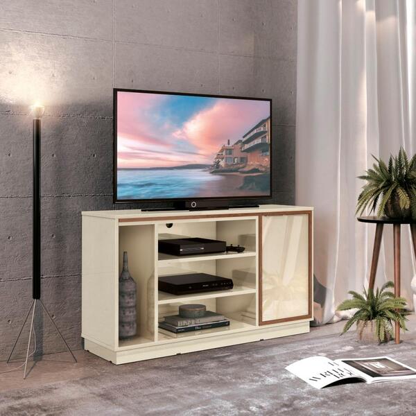 Rack Para Tv Até 42 Polegadas 1 Porta Filadélfia 108cm