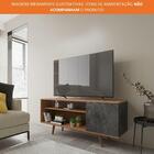 Rack Para Tv Até 42 Polegadas 1 Portas R1486 Amêndoa/mármore