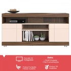 Rack Para Tv Até 42 Polegadas 2 Portas Apeu Nogueira Real/off