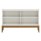 Rack Para Tv Até 45 Polegadas 1 Porta 2 Prateleiras Milão Fin