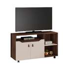Rack Para Tv Até 49� Com 2 Portas Seleto - Jcm Movelaria Café
