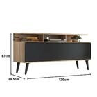 Rack Para Tv Até 50" Macaé Com Pes Retro