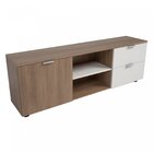 Rack Para Tv Até 50 Polegadas 1 Porta 1 Nicho 2 Gavetas Liege