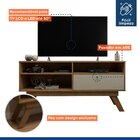 Rack Para Tv Até 50 Polegadas 1 Porta Houston  Cinamomo/off W