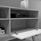 Rack Para Tv Até 50 Polegadas 1 Porta Houston Valdemóveis Ipê