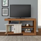 Rack Para Tv Até 50 Polegadas 1 Porta Royal Moderno Cinamomo/