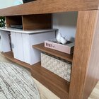 Rack Para Tv Até 50 Polegadas 1 Porta Royal Moderno Cinamomo/