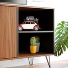 Rack Para Tv Até 50 Polegadas 2 Portas 2 Nichos Içá Colibri N