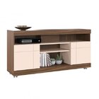 Rack Para Tv Até 50 Polegadas 2 Portas 4 Nichos Yara Nogueira