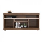 Rack Para Tv Até 50 Polegadas 2 Portas 4 Nichos Yara Nogueira