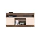 Rack Para Tv Até 50 Polegadas 2 Portas 4 Nichos Yara Nogueira