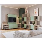 Rack Para Tv Até 50 Polegadas 2 Portas Com Nichos  Nature/ver