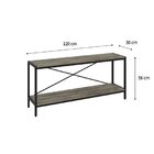 Rack Para Tv Até 50 Polegadas 2 Prateleiras Industrial 120cm