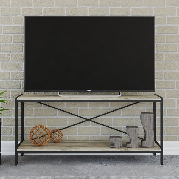 Rack Para Tv Até 50 Polegadas 2 Prateleiras Industrial 120cm