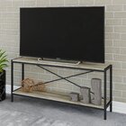 Rack Para Tv Até 50 Polegadas 2 Prateleiras Industrial 120cm