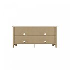 Rack Para Tv Até 50 Polegadas 4 Nichos Myles  Louro Freijó