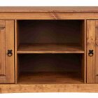 Rack Para Tv Até 50 Polegadas  2 Portas 100 % Madeira Maciça