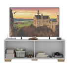 Rack Para Tv Até 50 Polegadas Com 4 Portas Multimóveis Mp1072