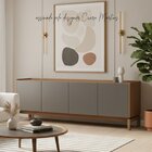 Rack Para Tv Até 50 Polegadas Em Madeira Maciça E Mdf Linha B