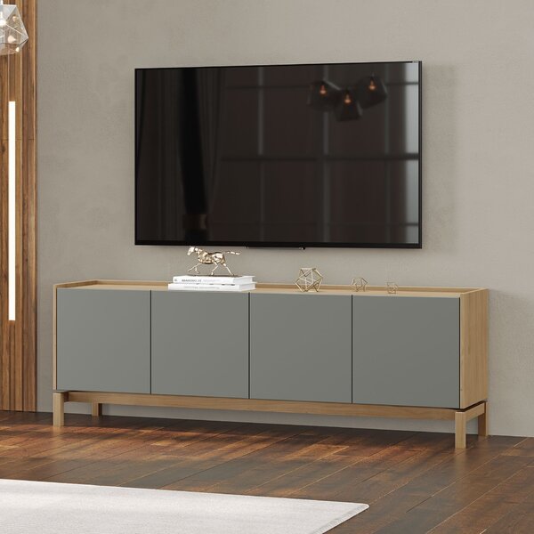 Rack Para Tv Até 50 Polegadas Em Madeira Maciça E Mdf Linha B