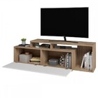 Rack Para Tv Até 50 Polegadas Linea 2 Portas Branco/castanho