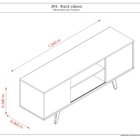 Rack Para Tv Até 50 Polegadas Lisboa Cinamomo/off White