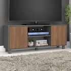 Rack Para Tv Até 50 Polegadas Luka 2 Portas Grafite/mancheste