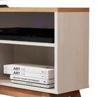 Rack Para Tv Até 50 Polegadas Malbec Wood 1 Porta Off White/n