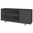 Rack Para Tv Até 50 Polegadas Nomad 1 Porta Preto/castanho -