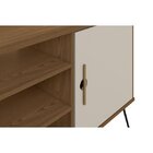 Rack Para Tv Até 50 Polegadas Paraty Linea Brasil Freijó/off