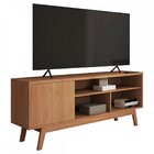 Rack Para Tv Até 50 Polegadas Trento 1 Porta Nature - Panoram