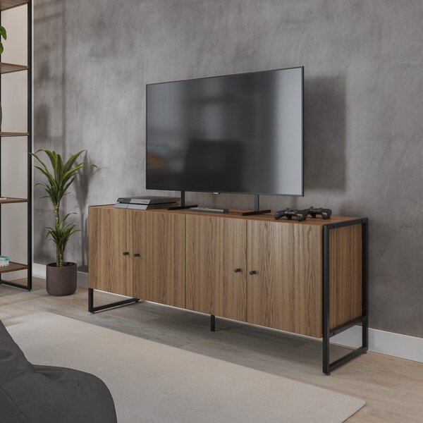 Rack Para Tv Até 50 Polegadas Voss 1.4 Freijo/ Preto