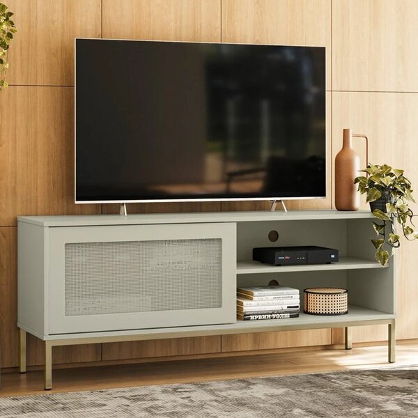 Rack Para Tv Até 55 Polegadas 1 Porta Buriti Olivar Móveis  O