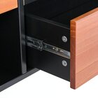 Rack Para Tv Até 55 Polegadas 2 Gavetas Club  Preto/garapa