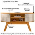 Rack Para Tv Até 55 Polegadas 2 Portas Atlanta Madetec