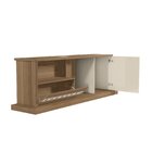 Rack Para Tv Até 55 Polegadas 2 Portas Lisboa Belaflex Carval