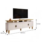 Rack Para Tv Até 55 Polegadas 4 Portas Retrô Cajueiro Yescasa