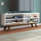 Rack Para Tv Até 55 Polegadas Bolonha 1 Porta Branco - Panora