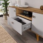 Rack Para Tv Até 55 Polegadas Cantos Arredondados Noronha Cin